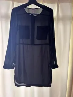 H&M長袖ブラウス　ブラック