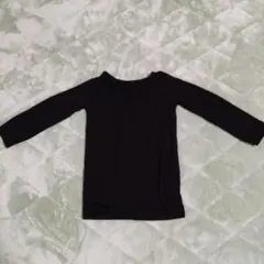 HEATTECH 黒 長袖シャツ 90cm