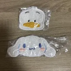 ラグマット風キーホルダー　ペックル　シナモロール