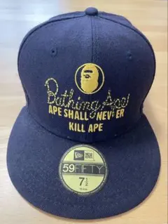 A BATHING APE NEW ERA CAP 7 1/2