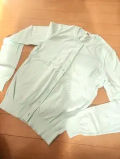 UNIQLO　ユニクロ　カーディガン　ミントカラー　未使用品