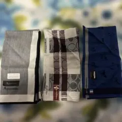 メンズハンカチ3枚