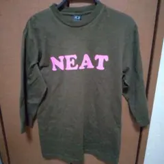 double needle プリントTシャツ