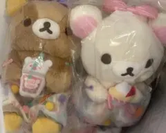原宿店限定リラックマぬいぐるみあつめてぬいぐるみ 2点セット