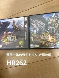 モンスターハンター4.4G2点セットのサムネイル