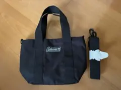 オトナミューズ4月号付録 コールマン　ショルダーストラップ付きミニトート