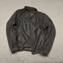 【イタリア製/美品/人気サイズ52】DAINESEメッシュジャケット ブラック