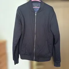 ZARA MAN ブラック MA-1ジャケット