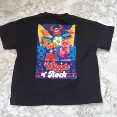 wiggle wiggle 半袖 Tシャツ バクプリ 刺繍 120