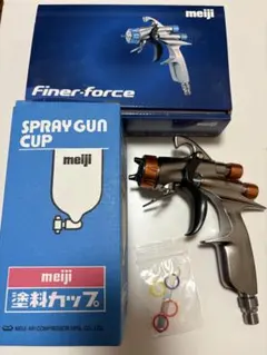 明治機械製作所 Finer-Force R スプレーガン 本体 2118540 - メルカリ