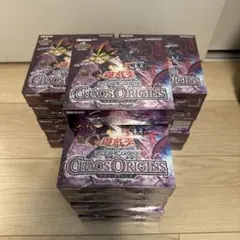シュリンク付き】遊戯王OCG CHAOS ORIGINS 1カートン分 - メルカリ