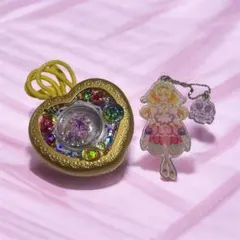 【美品】デリシャスパーティプリキュア ハートフルーツペンダント＆キュアフィナーレ