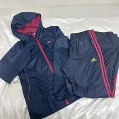 adidas セットアップ　ジャージ　ウィンドブレーカー　ブルゾン&パンツ　L
