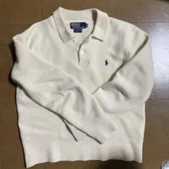 K*様 Polo by Ralph Lauren アイボリー セーター Sサイズ