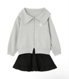 JILLbyJILLSTUARTビッグカラーパーカーティアードミニスカートセットのサムネイル