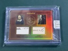 PSA8 鑑定済み】 モネ ゴッホ等 直筆文字 封入カード遺物 遺品の欠片