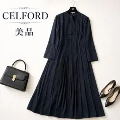 FOXEY BOUTIQUE フォクシー ワンピース リボン 黒 40 7分袖 FOXEY BOUTIQUE フォクシー ワンピース リボン 黒 40 7分袖 - メルカリ