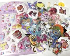 一*星様 【100枚】シール おすそ分け ボンボンドロップ ウォーター立体 ぺた