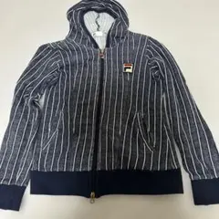 FILA ストライプ パーカージャケット Ｌサイズのサムネイル