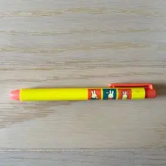 【ミッフィー】 終売品 レトロ ノック式 消しゴム ワンタッチ スティックのサムネイル