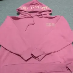 パーカー、ピンク、GAP，サイズL