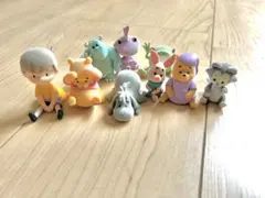 ディズニー　Fluffy Puffy フィギュア9体セット