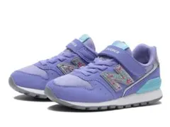 New Balance スニーカー YV996AB3 パープル　22cm