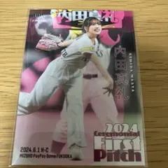 BBM FUSION 2023 稲村亜美 始球式 サイン カード BBM FUSION 2023 稲村亜美 始球式 サイン カード