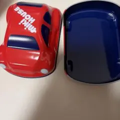 MIKI HOUSE 車型 ブリキ缶 小物入れのサムネイル