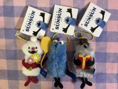 パペットスンスン ゾンゾン ぬいぐるみ 3体セット - メルカリ