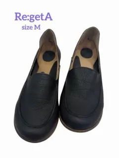 【最終値下げ】未使用★Re:getA リゲッタ ドライビングシューズ 黒　Mのサムネイル