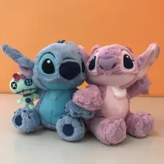 東京ディズニーリゾート スティッチ エンジェル くっつき ぬいぐるみ