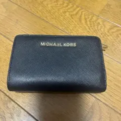 MICHAEL KORS ブラック 二つ折り財布