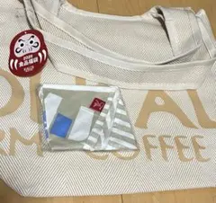 KALDI コーヒーファーム エコバッグ　手ぬぐい