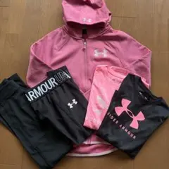 UNDER ARMOUR キッズ ジャージ 上下セット YSM