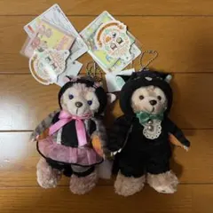 ダッフィー　シェリーメイ　ハロウィン　コスチューム ぬいぐるみバッチ　2014