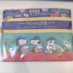 PEANUTS スヌーピー スリージップポーチ
