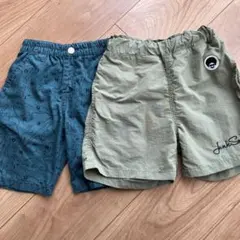 JunkSoul ハーフパンツ 半ズボン2点セット 100 110 水陸両用