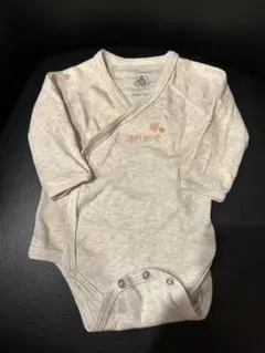 プチバトー 長袖 あわせボディ　2点セット