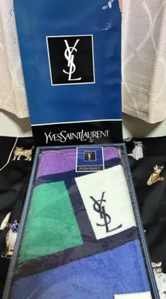 【未使用品】イブサンローラン バスタオル スポーツタオル