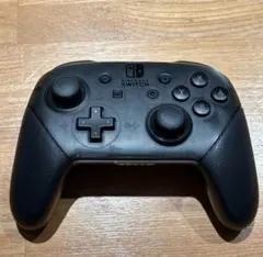 nintendo switch 純正プロコン コントローラー ブラック ジャンク