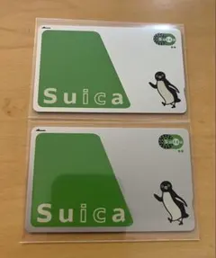 Suica カード　無記名式　2枚セット　スイカのサムネイル