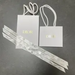 DIOR ショッパー リボン