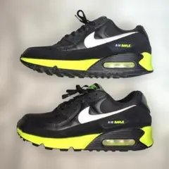 NIKE Air Max 90 ブラック/ホットライム/ホワイト