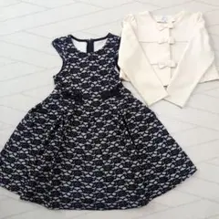 フォーマルワンピース　ジャケットセット　120cm