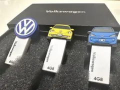 【新品未使用】Volkswagen USBメモリー 3本セット