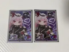 ホロライブ カードダス 森カリオペ 紫エール SY - メルカリ