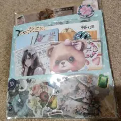 ♦2個セット♦コラージュローデッドペーパーバッグ＆おまけ付き