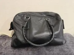 PORTER 黒 レザー ボストンバッグ