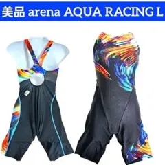 arena AQUA RACING L 競泳水着 fina 練習水着 ウロコ